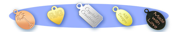 Custom Engraved Jewelry Tags