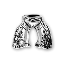 Sterling Silver Chaps Charm