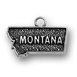 Sterling Silver Montana Charm