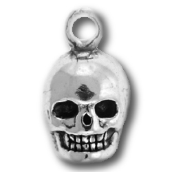 Sterling Silver Skull Charm
