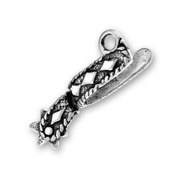 925 Sterling Silver Spur Charm