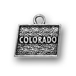 Sterling Silver Colorado Charm