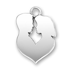 Personalized Charm: Man and Woman Engraved