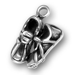 Pair of Track Shoes Charm: Running Jewelry